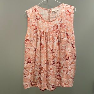 Loft Summer Floral Top